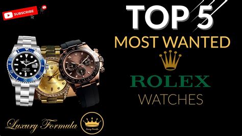 most wanted rolex watches 2022|rolex watches 2022.